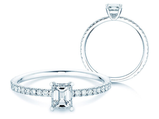Bague de fiançailles Elaine