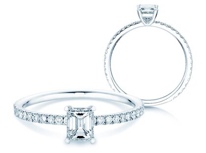 Bague de fiançailles Elaine