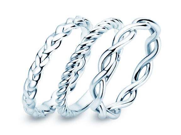 Bagues sans pierre pour femmes