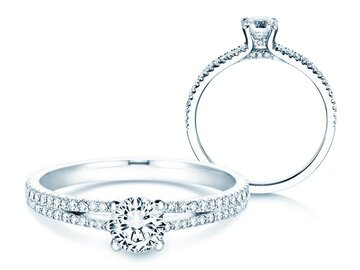 Bague de fiançailles Dynasty Petite