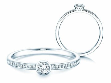 Bague de fiançailles Eternal Pavé