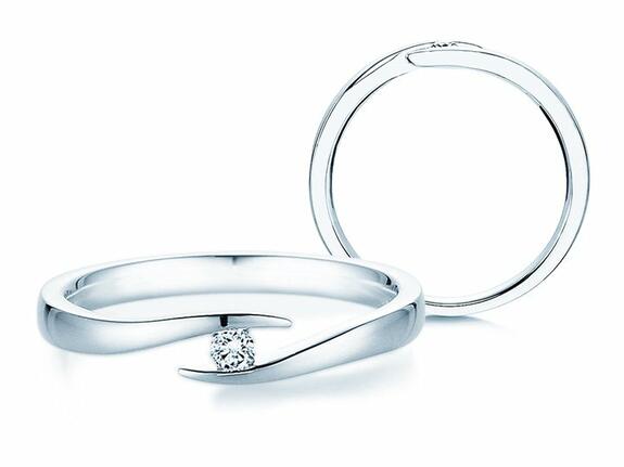 Bagues de fiançailles avec diamant à bas prix à partir de 129 € 