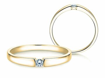 Bague de fiançailles Infinity Petite