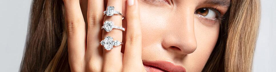 Bagues de fiançailles avec diamant de laboratoire