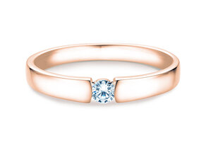 Bague de fiançailles Infinity Petite dans or rose