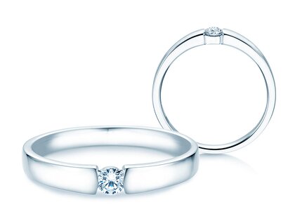 Bague de fiançailles Infinity Petite