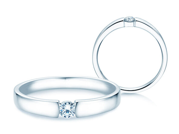 Bague de fiançailles Infinity Petite