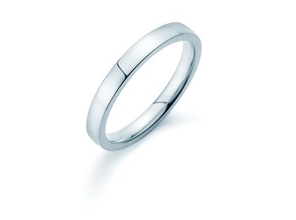Bague pour homme Modern 2,5mm en Argent 925/- polie