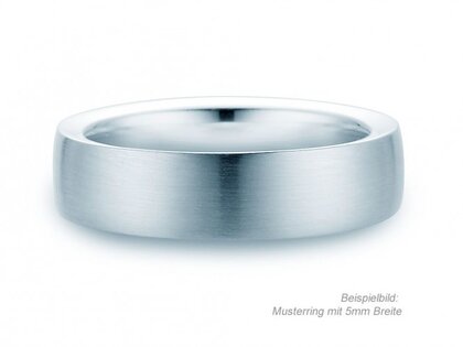 Bague pour homme Infinity dans platine 950/- mate