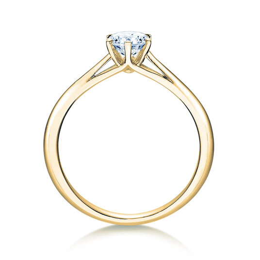 Bague de fiançailles Heaven 6 en 18K or jaune