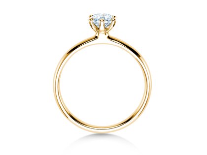 Bague de fiançailles Classic 6 dans or jaune