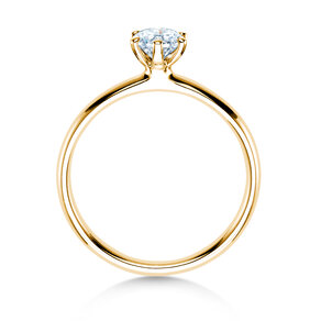 Bague de fiançailles Classic 6 dans or jaune