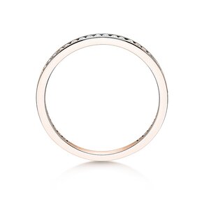 Bague de fiançailles Endless Love dans 18K or rose avec diamants 0,20ct G/SI