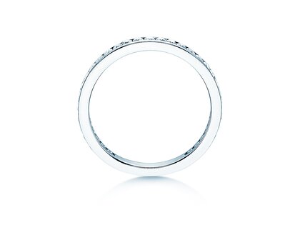 Bague de fiançailles Endless Love dans 14K or blanc avec diamants 0,50ct G/SI
