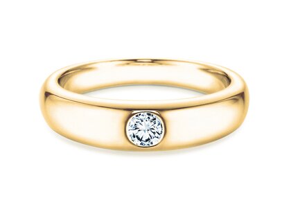 Bague de fiançailles Promise dans or jaune