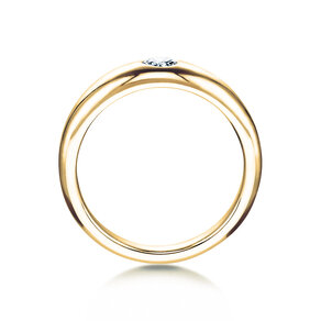 Bague de fiançailles Promise dans or jaune