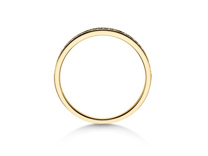 Bague de fiançailles Alliance-/Eternityring dans or jaune