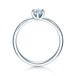 Bague de fiançailles Melody dans argent