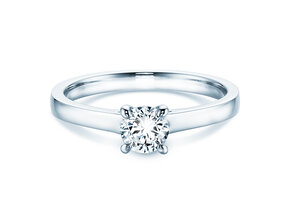 Bague de fiançailles Modern dans argent