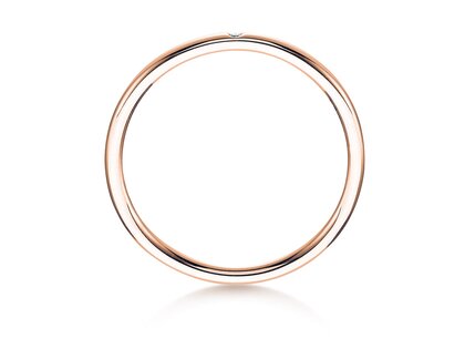 Bague de fiançailles Promise Petite dans or rose