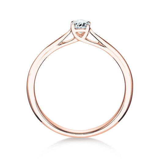 Bague de fiançailles Eternal en 9K or rose avec diamant 1,00ct