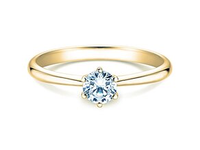 Bague de fiançailles Spirit dans or jaune