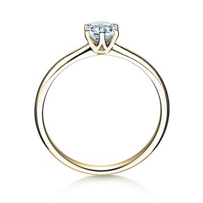 Bague de fiançailles Spirit dans or jaune