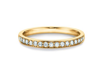Bague de fiançailles Alliance-/Eternityring dans or jaune