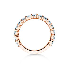 Bague de fiançailles Dawn en or rose