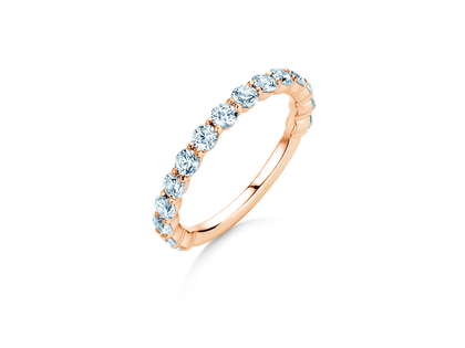 Bague de fiançailles Dawn en or rose
