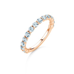 Bague de fiançailles Dawn en or rose