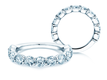 Bague de fiançailles Dawn en platine