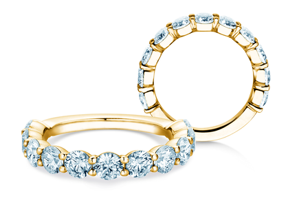 Bague de fiançailles Dawn en or jaune