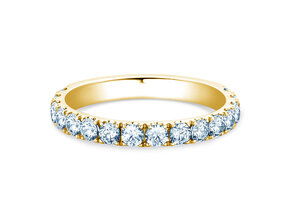 Bague de fiançailles Dusk en 9K or jaune avec diamants 0,96ct G/SI