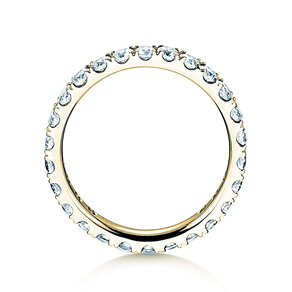 Bague de fiançailles Dusk en 18K or jaune avec diamants 1,17ct G/SI