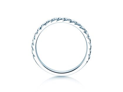 Bague de fiançailles Wave