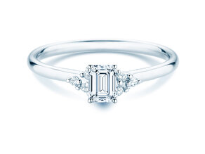 Bague de fiançailles Blossom Emerald
