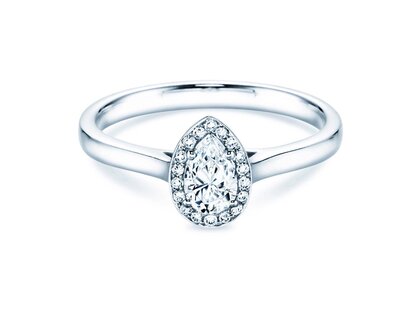 Bague de fiançailles Pear Shape