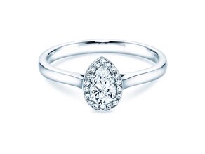Bague de fiançailles Pear Shape