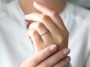 Bague de fiançailles 5 Diamonds