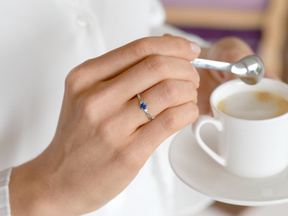 Bague de fiançailles Vivid Petite