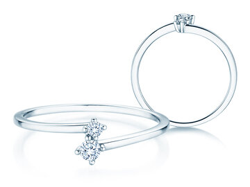 Bague de fiançailles You & Me Classic