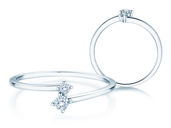 Bague de fiançailles You & Me Classic