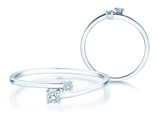 Bague de fiançailles You & Me Modern