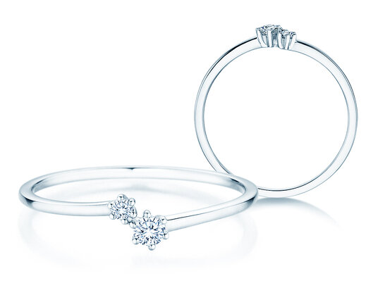 Bague de fiançailles You & Me Soft