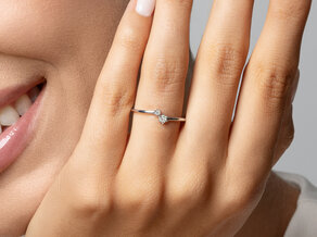 Bague de fiançailles You & Me Soft
