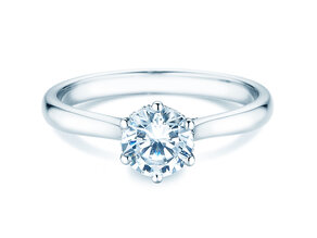 Bague de fiançailles Classic 6 Hidden Halo