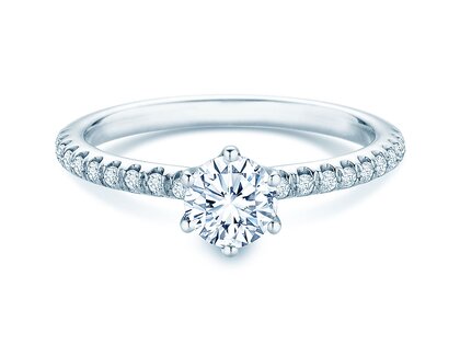 Bague de fiançailles Royal Pavé