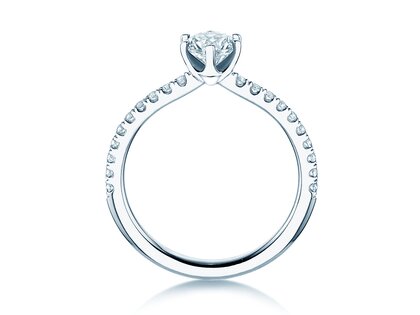 Bague de fiançailles Royal Pavé
