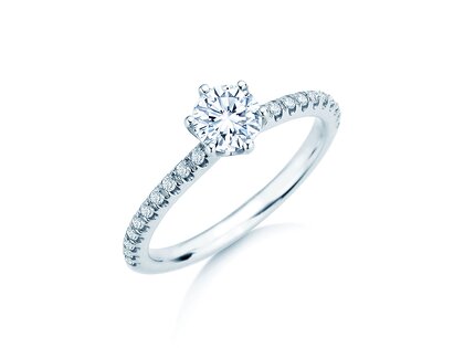Bague de fiançailles Royal Pavé